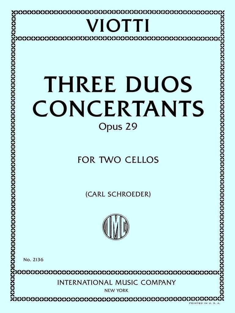 Three Duos Concertante Op 29